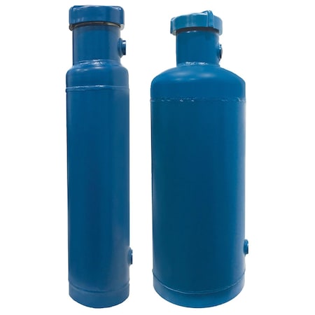 Advantage Controls 2 Gal. Flat Bottom Bypass Feeder, 300 PSI, 200 Degrees F BF-02FX